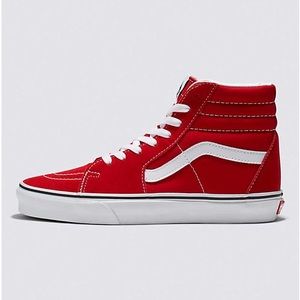 Vans high tops suede and canvas